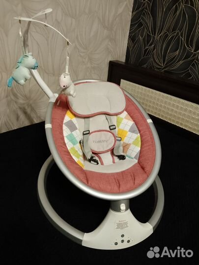 Детские электронные качели для новорожденных