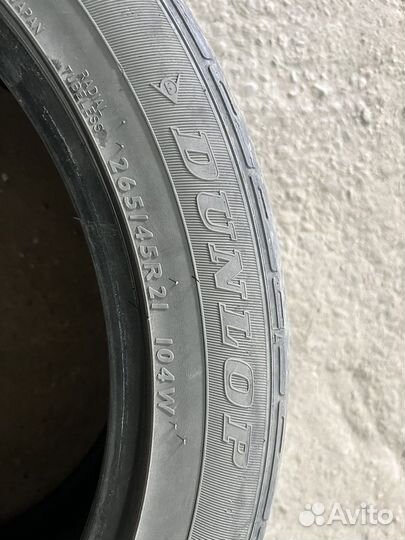Dunlop SP Sport 01 265/45 R21