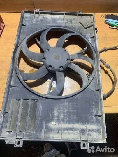 Вентилятор охлаждения Skoda Octavia A5 лифтбек BSE