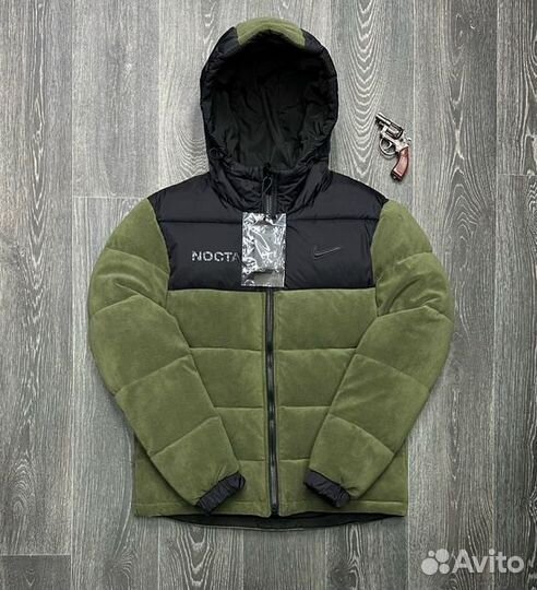 Пуховик Nike nocta двусторонний