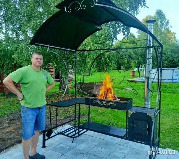 Кованый мангал