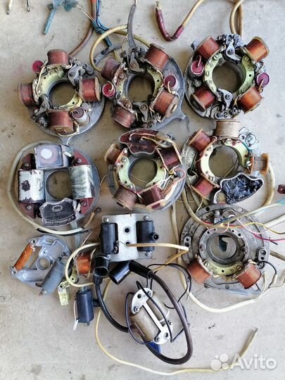 Запчасти от лодочного мотора Вихрь