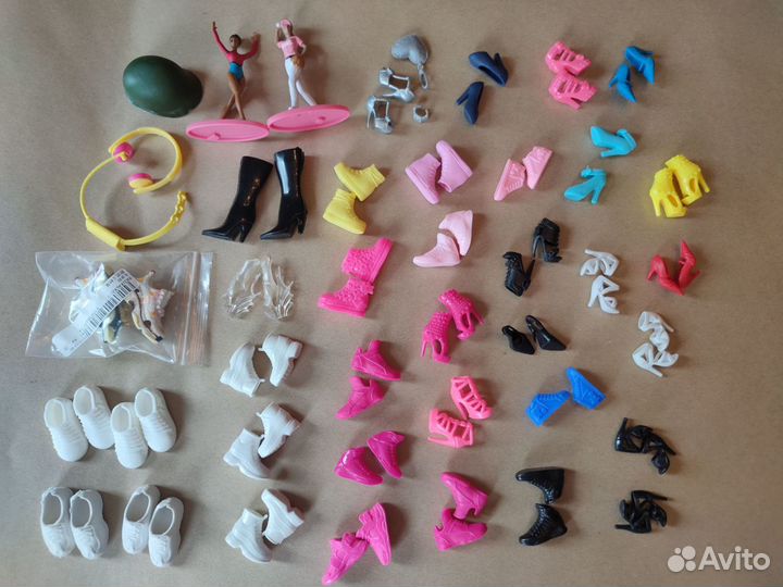 Кукла барби Barbie и кен. Обувь и аксессуары