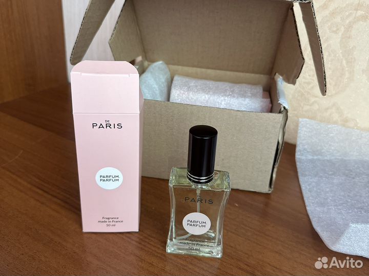 Туалетная вода парфюм DE Paris pd paris