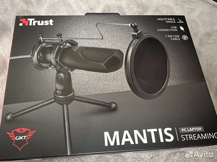 Игровой микрофон для компьютера Trust GXT