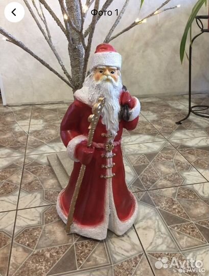 Дед мороз, Снегурочка, Новогодний декор