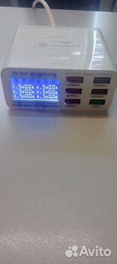 Зарядная станция Sunshine SS-304Q 6xUSB