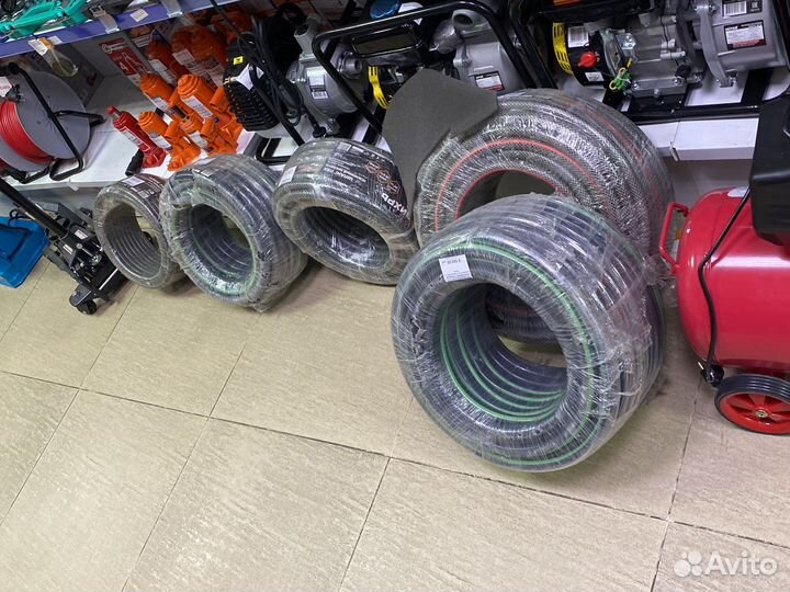 Шланги садовые, пищивые 3/4