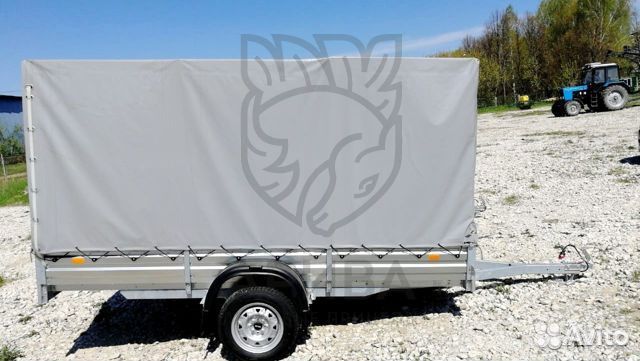 Прицеп 12.022 с тентом 150 см для снегохода