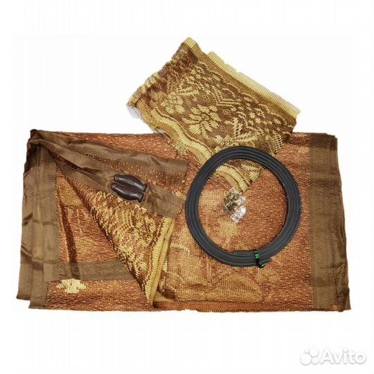 Магнитная шторка на дверь антимоскитная 45х210 2шт