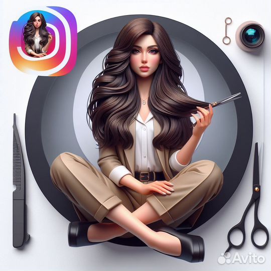 Цифровой двойник. Модный 3D аватар для соц. Сетей