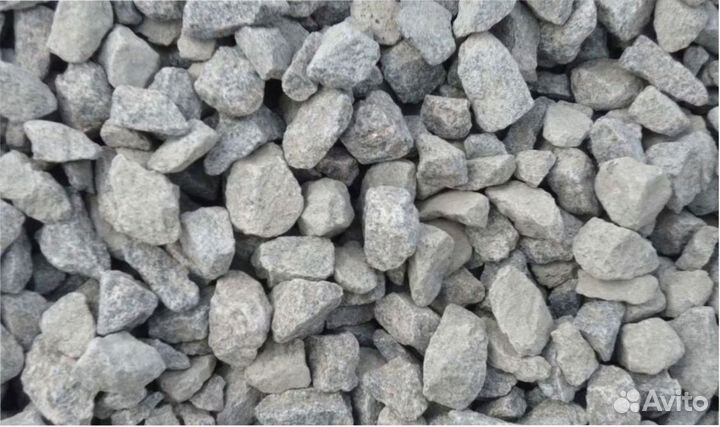 Щебень известковый 40-80