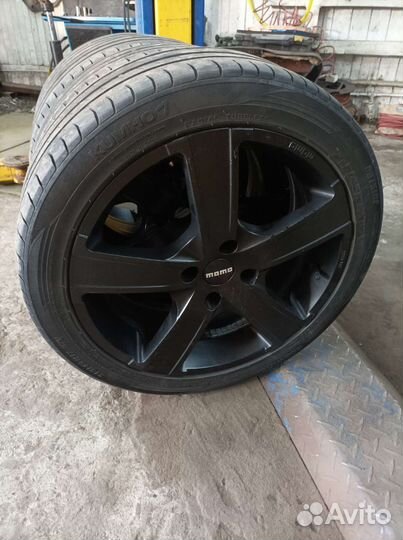 Диски момо с резиной