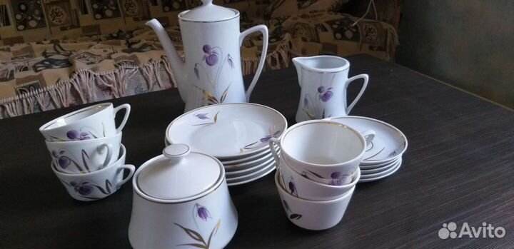 Рижский кофейный сервиз СССР