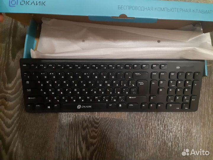 Клавиатура беспроводная Оклик 880S