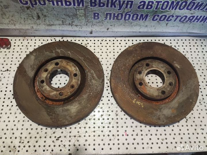 Диски тормозные передние Peugeot 3008