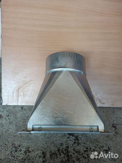 Переходник с шумобокса на гофру/трубу