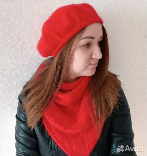 Берет и бактус. Пух норки. Весна/осень