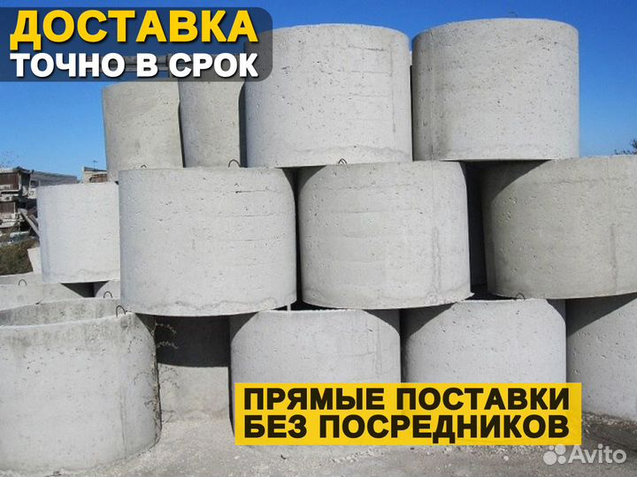 Кольцо колодца стеновое / жби элементы колодца