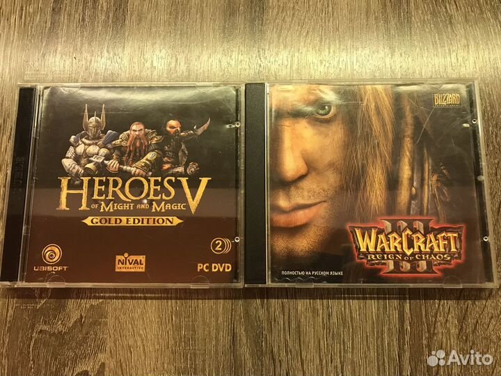 Варкрафт Герои 5 диски с играми