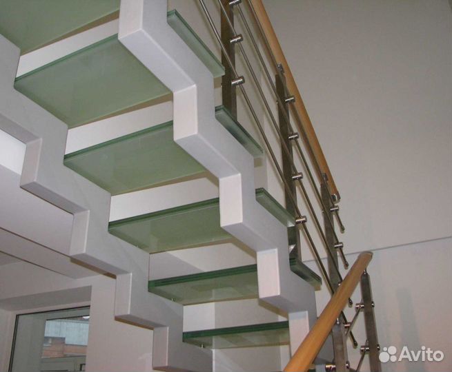 Лестница металлическая на 2 этаж