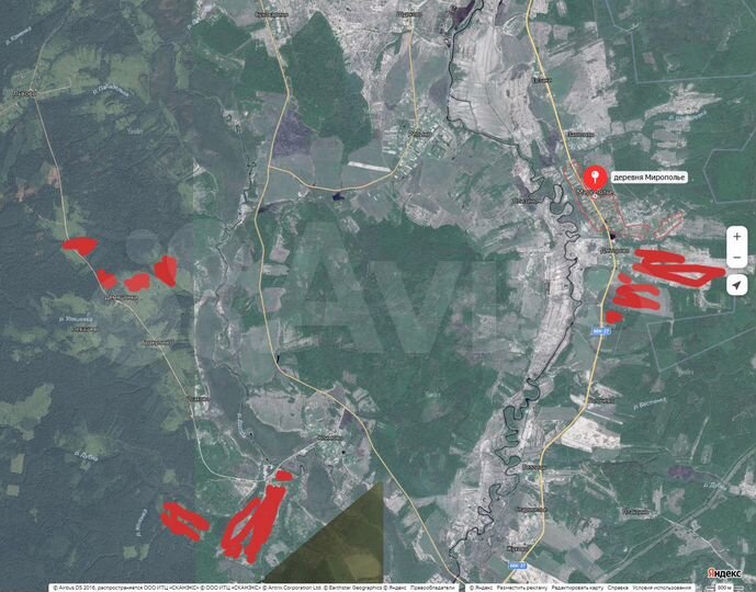 Участок 534,85 га (СНТ, ДНП)