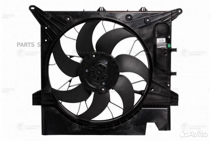 Вентилятор двигателя Volvo XC90 (02) (с кожухом)