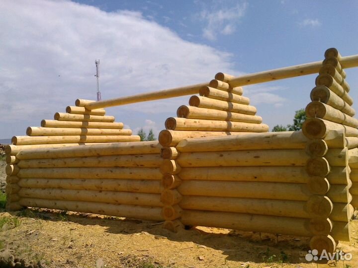 Дом из бревна 6х9