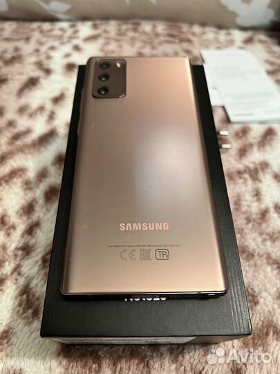 Samsung Galaxy Note 20 256Gb (2 sim)рст