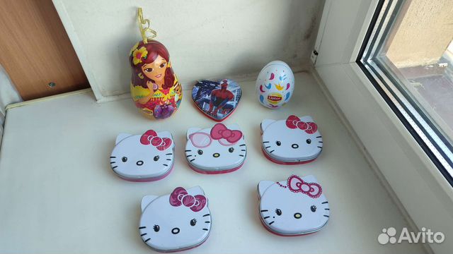 Жестяные коробочки (коробки, баночки)