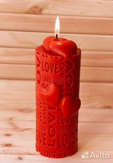 Силиконовая форма для свечей