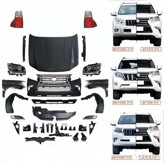 Рестайлинг прадо 150 09-17 в lexus GX 460 стиль202