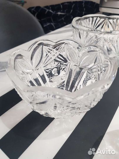 Ваза хрустальная СССР