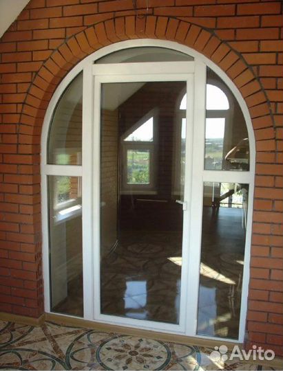 Пластиковые двери esse Установка дверей