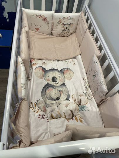 Бортики в детскую кроватку