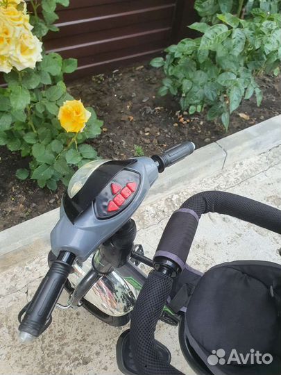 Детский трехколесный велосипед трансформер