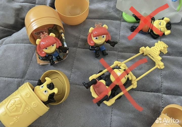 Игрушки Kinder maxi и Kinder Natoons