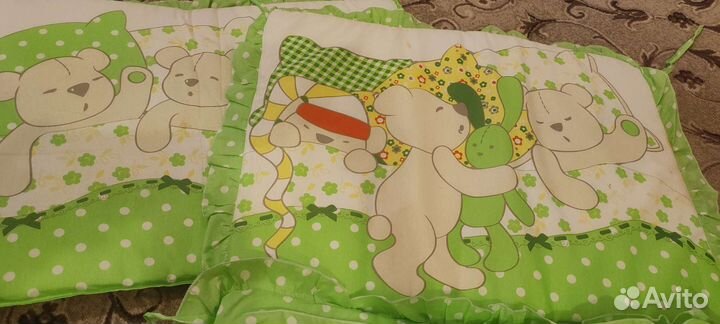 Бортики в детскую кроватку