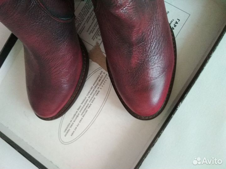 Сапоги кожанные sufinna