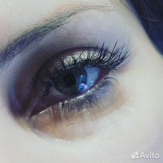 Наращивание ресниц на дому