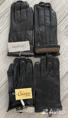 Мужские кожаные перчатки