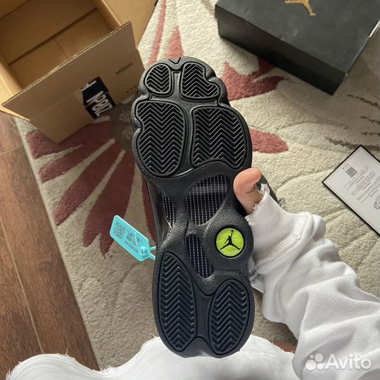 Nike air jordan 13 black cat оригинал