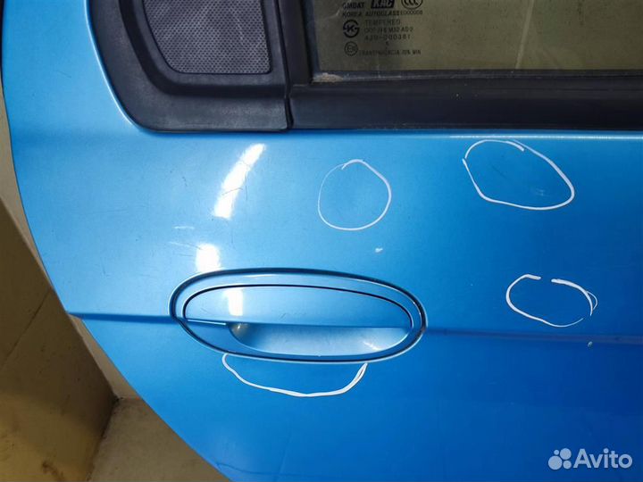Дверь задняя правая Chevrolet Spark M200 2006