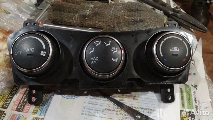 Ssangyong actyon new блок управления печкой