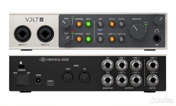 В наличии, Universal Audio Volt 4