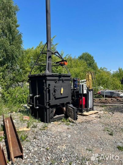 Инсинератор крематор газ/дизель/уголь 500кг