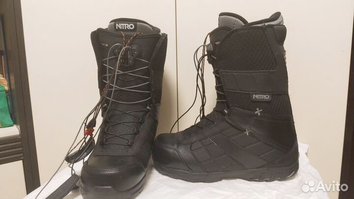 Ботинки для сноуборда Nitro 41 размер жесткие