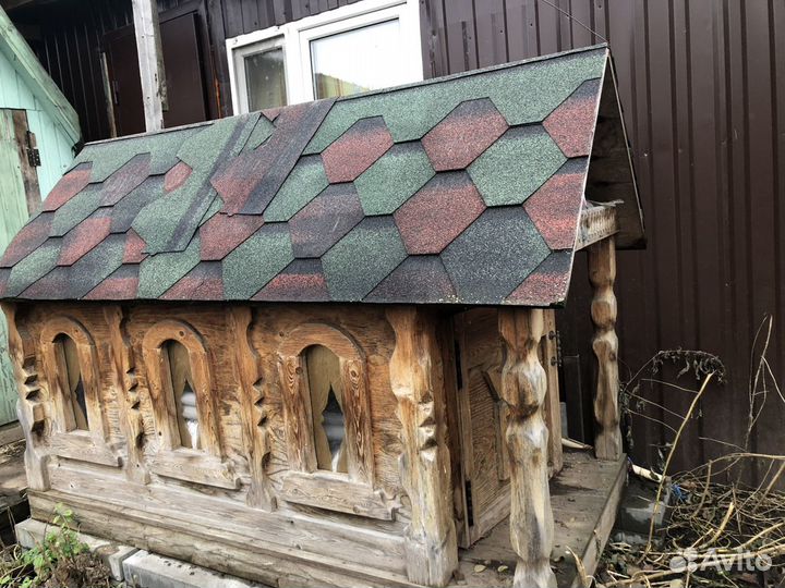 Будка для собаки разной породы