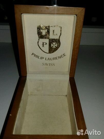 Коробка philip laurence оригинал дерево