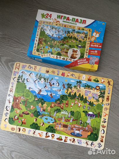 Игра-пазл виммельбух 